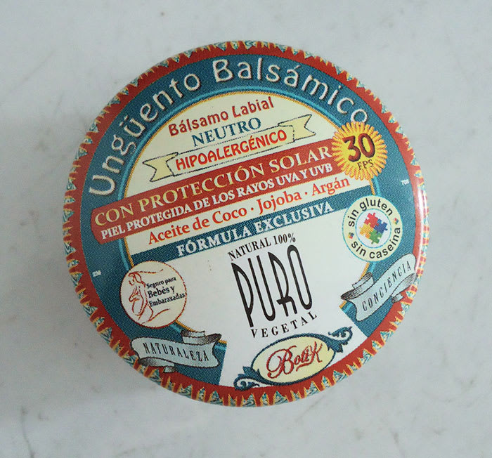 Unguento balsámico FPS 30 de Botik